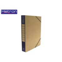 Κουτί Αρχειοθέτησης με Λάστιχο Craft 25x33x5cm Metron Μπλέ