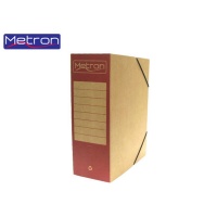 Κουτί Αρχειοθέτησης με Λάστιχο Craft 25x33x12cm Metron